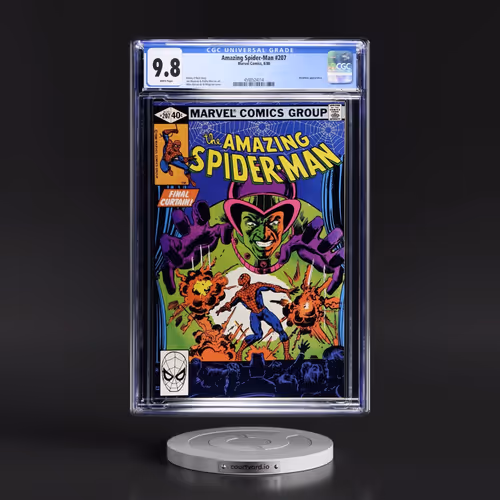 Amazing Spider-Man #207 CGC 9.8 White Pages (Marvel Comics, 8/80)