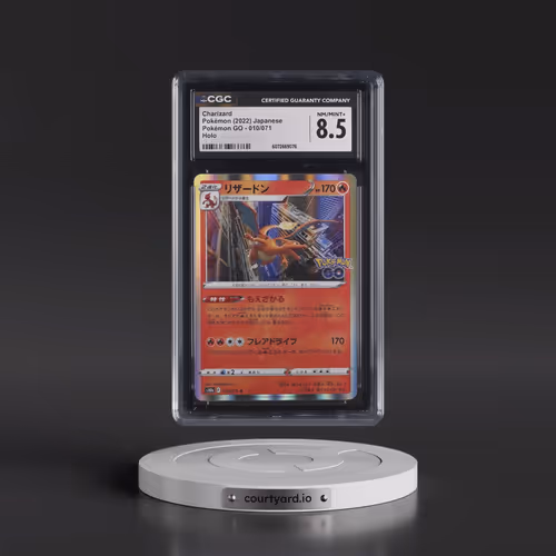 2022 Pokémon GO #010/071 Charizard - Holo (CGC 8.5 NM-MT+)
