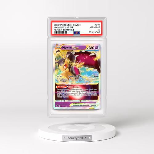 2022 Silver Tempest #71 Mawile VSTAR - Full Art Holo (PSA 10 GEM MINT)