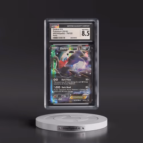 2016 BREAKpoint #74/122 Darkrai EX - Holo (CGC 8.5 NM-MT+)