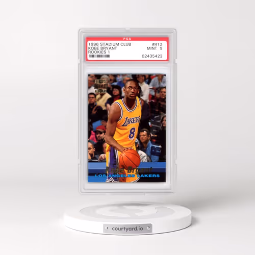 1996 Stadium Club Rookies 1 #R12 Kobe Bryant (PSA 9 MINT)
