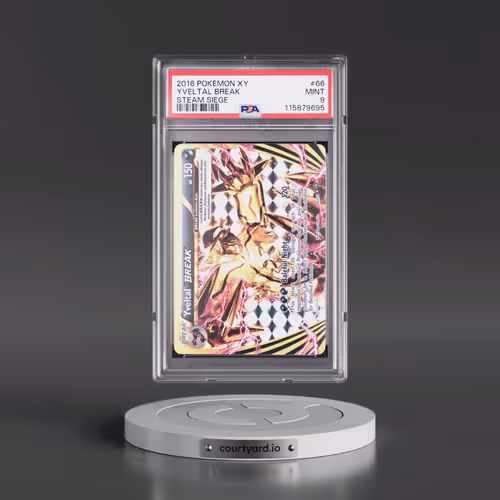 2016 Pokémon XY Steam Siege #66 Yveltal Break (PSA 9 MINT)