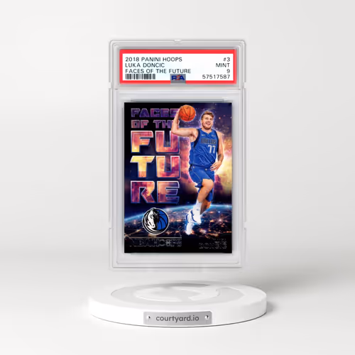 2018 Panini Hoops Faces of the Future #3 Luka Doncic (PSA 9 MINT)