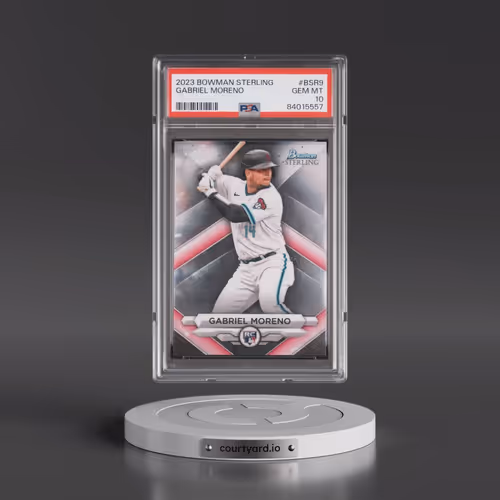 2023 Bowman Sterling #BSR9 Gabriel Moreno (PSA 10 GEM MINT)