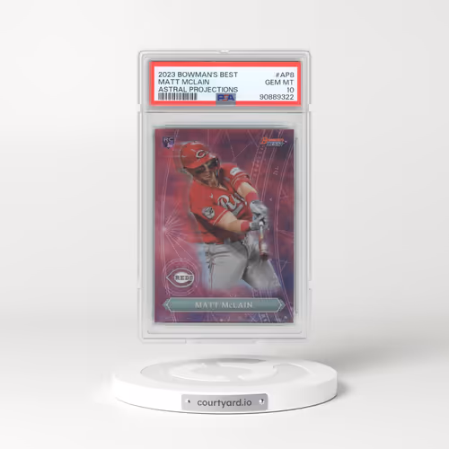 2023 Bowman's Best Astral Projections #AP8 Matt Mclain (PSA 10 GEM MINT)
