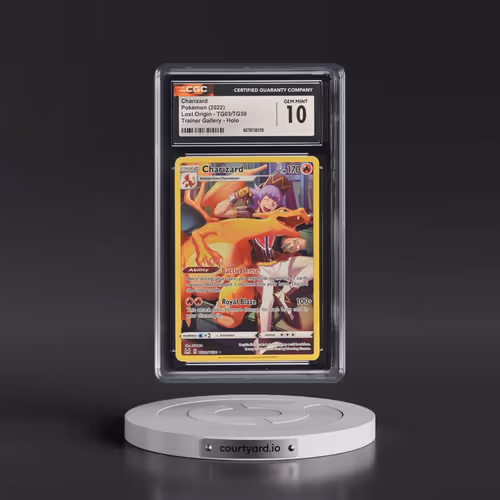 2022 Lost Origin #TG03/TG30 Charizard - Trainer Gallery Holo (CGC 10 GEM MINT)