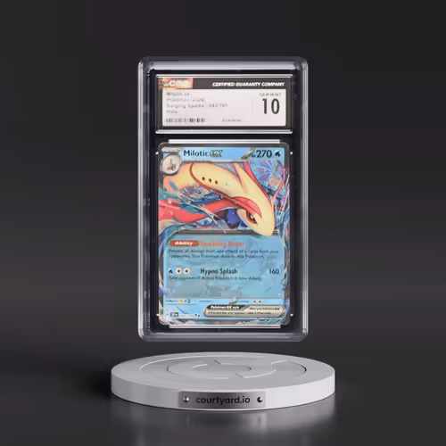 2024 Pokémon Ssp EN-Surging Sparks #042 Milotic EX - Holo (CGC 10 GEM MINT)
