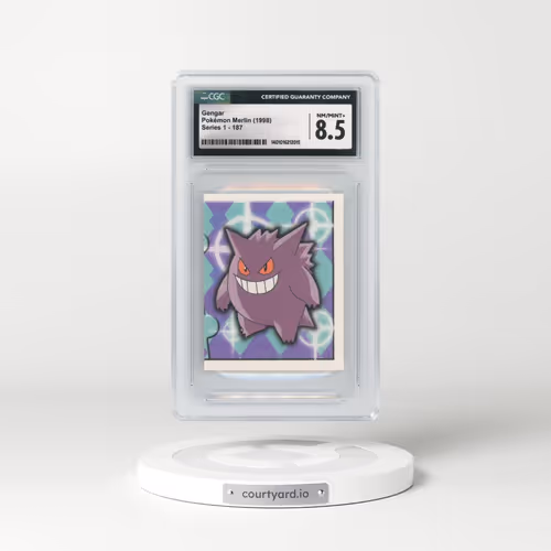 1998 Series 1 #187 Gengar (CGC 8.5 NM-MT+)