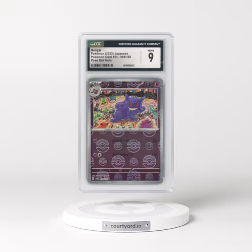 2023 Pokémon Card 151 #094/165 Gengar - Reverse Holo Poke Ball (CGC 9 MINT)