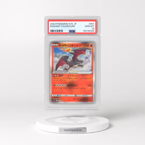 2024 Pokémon Svk-Stellar Miracle Deck Build Box #001 Radiant Charizard - Holo (PSA 10 GEM MINT)