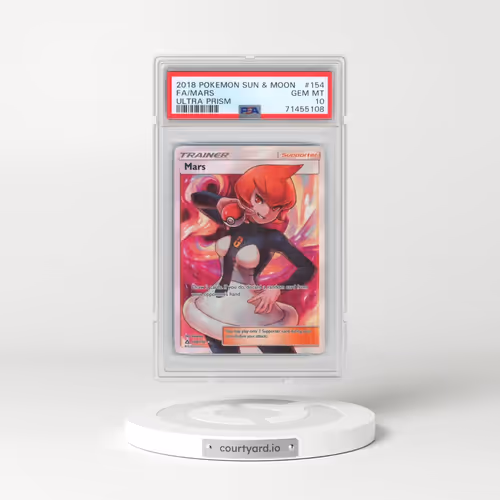 2018 Pokémon Sun & Moon Ultra Prism #154 Mars - Full Art (PSA 10 GEM MINT)