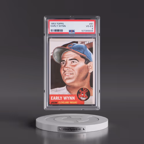 1953 Topps #61 Early Wynn (PSA 4 VG-EX)