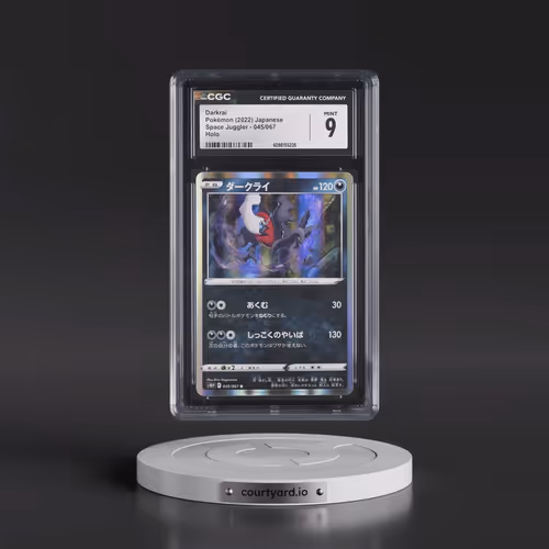 2022 Space Juggler #045/067 Darkrai - Holo (CGC 9 MINT)