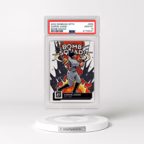 2022 Panini Donruss Optic Bomb Squad #BS6 Aaron Judge (PSA 10 GEM MINT)