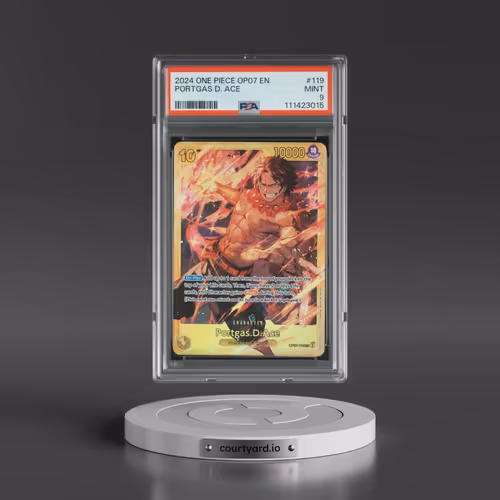 2024 One Piece 500 Years in the Future #119 Portgas D. Ace (PSA 9 MINT)
