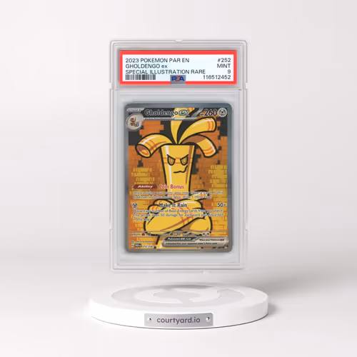 2023 Pokémon Par EN-Paradox Rift #252 Gholdengo EX - Holo Special Illustration Rare (PSA 9 MINT)