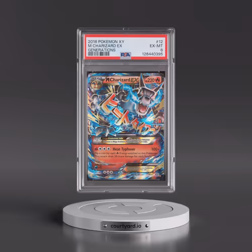 2016 Pokémon XY Generations #12 M Charizard EX - Holo (PSA 6 EX-MT)