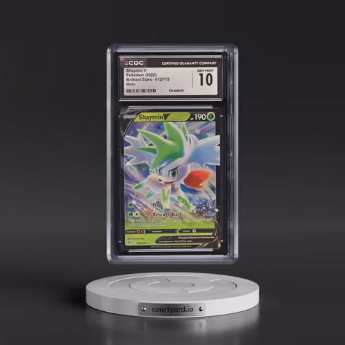 2022 Brilliant Stars #013/172 Shaymin V - Holo (CGC 10 GEM MINT)
