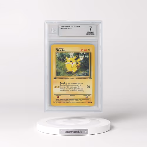 1999 Jungle #60 Pikachu - 1st Edition 1st Edition (BGS 7 NM)