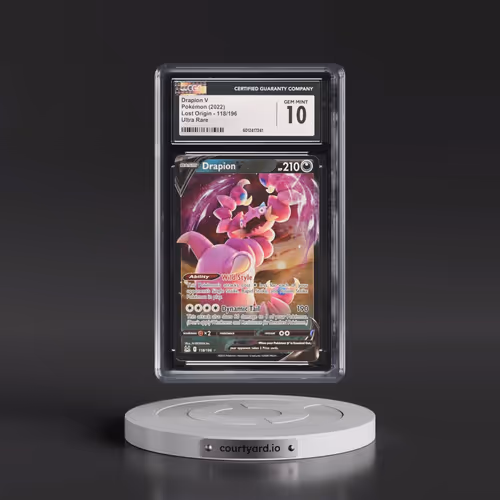 2022 Lost Origin #118/196 Drapion V - Holo (CGC 10 GEM MINT)
