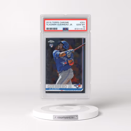 2019 Topps Chrome #201 Vladimir Guerrero Jr. (PSA 10 GEM MINT)