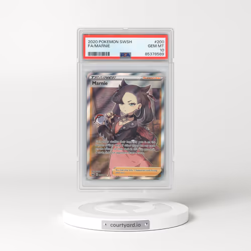 2020 Pokémon Sword & Shield #200 Marnie - Full Art (PSA 10 GEM MINT)