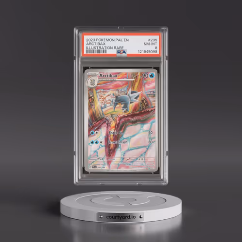 2023 Pokémon Pal EN-Paldea Evolved #209 Arctibax - Illustration Rare (PSA 8 NM-MT)