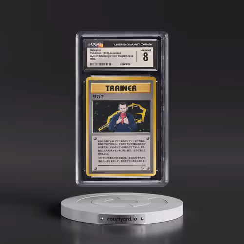 1999 Gym 2: Challenge from the Darkness Giovanni - Holo (CGC 8 NM-MT)