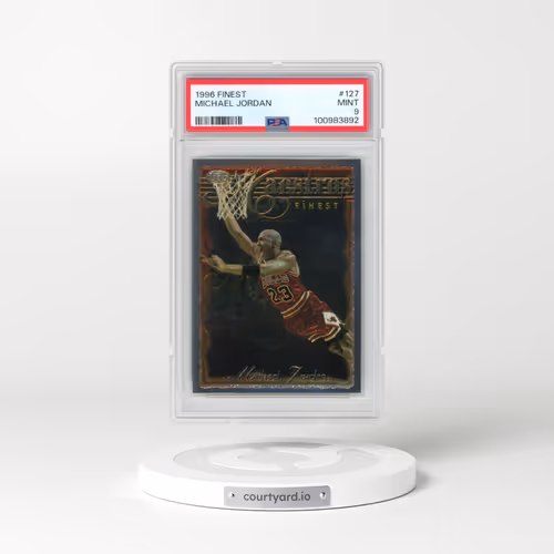 1996 Finest #127 Michael Jordan (PSA 9 MINT)