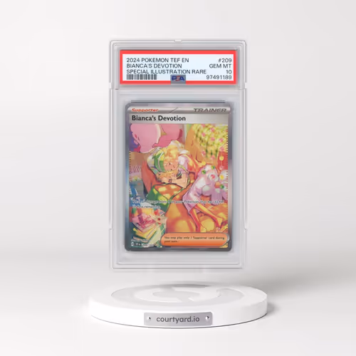 2024 Pokémon Tef EN-Temporal Forces #209 Bianca's Devotion - Special Illustration Rare (PSA 10 GEM M