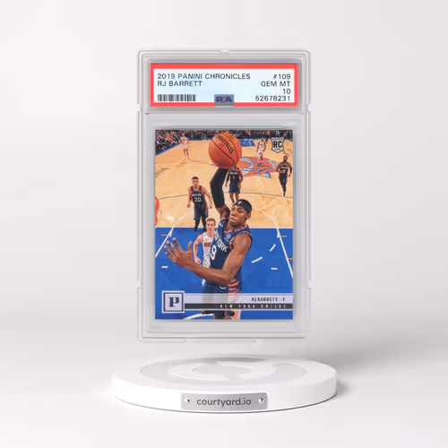 2019 Panini Chronicles #109 RJ Barrett (PSA 10 GEM MINT)