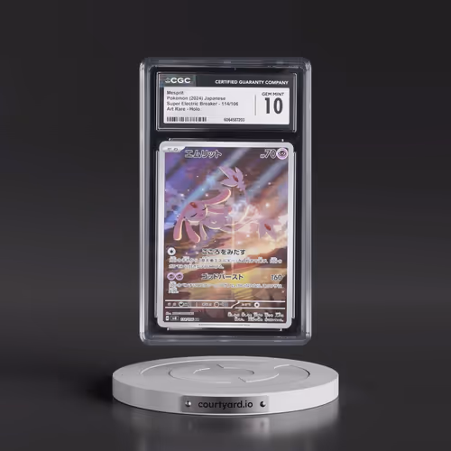 2024 Pokémon SV8-Super Electric Breaker #114 Mesprit - Art Rare (CGC 10 GEM MINT)
