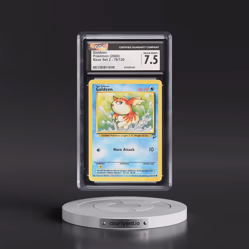 2000 Base Set 2 #76/130 Goldeen (CGC 7.5 NM+)