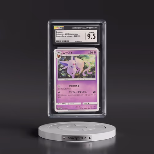 2018 Super-Burst Impact #040/095 Espeon (CGC 9.5 MINT+)
