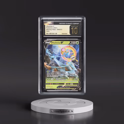 2021 Shining Fates #009/072 Dhelmise V - Holo (CGC 10 PRISTINE)