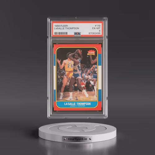 1986 Fleer #110 LaSalle Thompson (PSA 6 EX-MT)