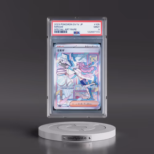 2023 Pokémon Sv1v-Violet EX #105 Miriam - Special Art Rare (PSA 9 MINT)