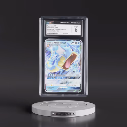 2016 Black Star Promos - Sun & Moon #SM212 Gyarados GX - Hidden Fates Tin (Holo) (CGC 6 EX-NM)