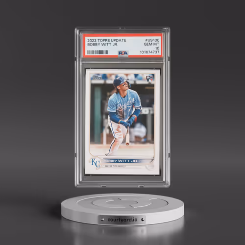 2022 Topps Update #US100 Bobby Witt Jr. (PSA 10 GEM MINT)