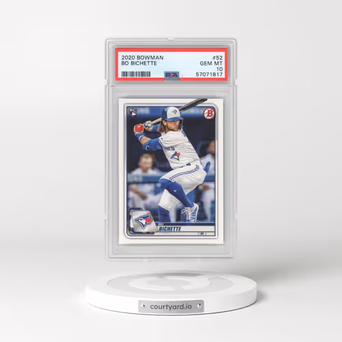 2020 Bowman #52 Bo Bichette (PSA 10 GEM MINT)