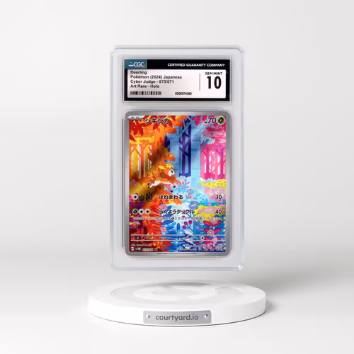 2024 Cyber Judge #073/071 Deerling - Art Rare Holo (CGC 10 GEM MINT)