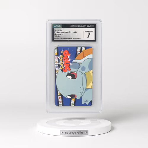 1999 Pokémon SNAP - English Squirtle - White (CGC 7 NM)