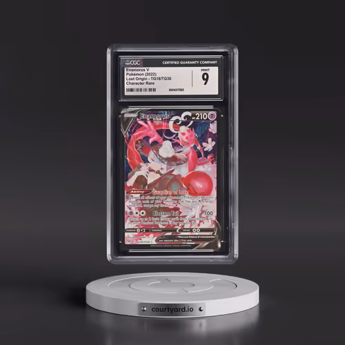 2022 Lost Origin #TG18/TG30 Enamorus V - Trainer Gallery Holo (CGC 9 MINT)