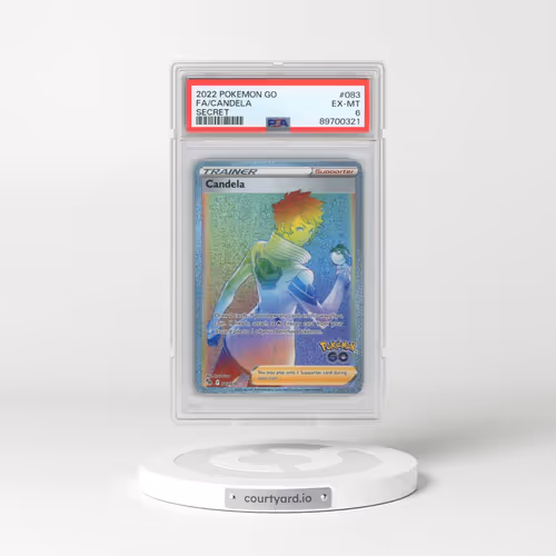 2022 Pokémon Go #083 Candela - Full Art Secret (PSA 6 EX-MT)