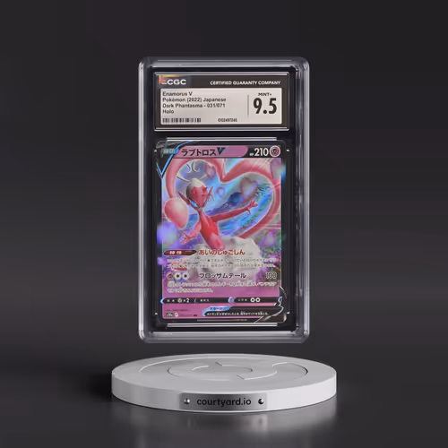 2021 Dark Phantasma #031/071 Enamorus V - Holo (CGC 9.5 MINT+)