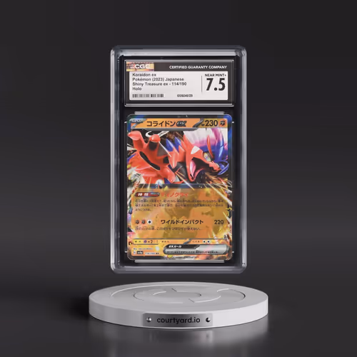 2023 Shiny Treasure ex #114/190 Koraidon ex - Holo (CGC 7.5 NM+)