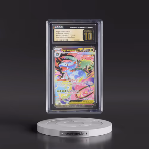 2025 Pokémon Meg EN-Mega Evolution #177 Mega Venusaur EX - Holo Special Illustration Rare (CGC 10 PR