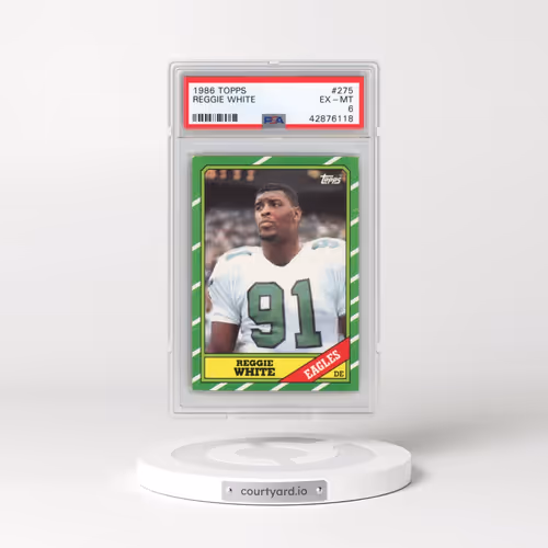 1986 Topps #275 Reggie White (PSA 6 EX-MT)