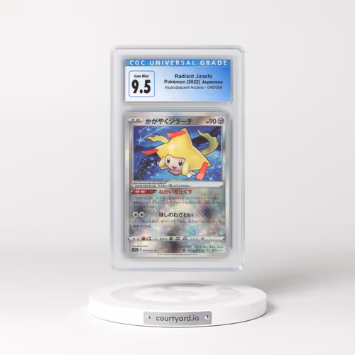 2022 Incandescent Arcana #045/068 Radiant Jirachi - Holo (CGC 10 GEM MINT)