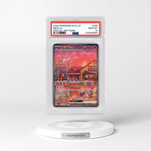 2023 Pokémon Sv2a-Pokemon 151 #205 Mew EX - Holo Special Art Rare (PSA 10 GEM MINT)